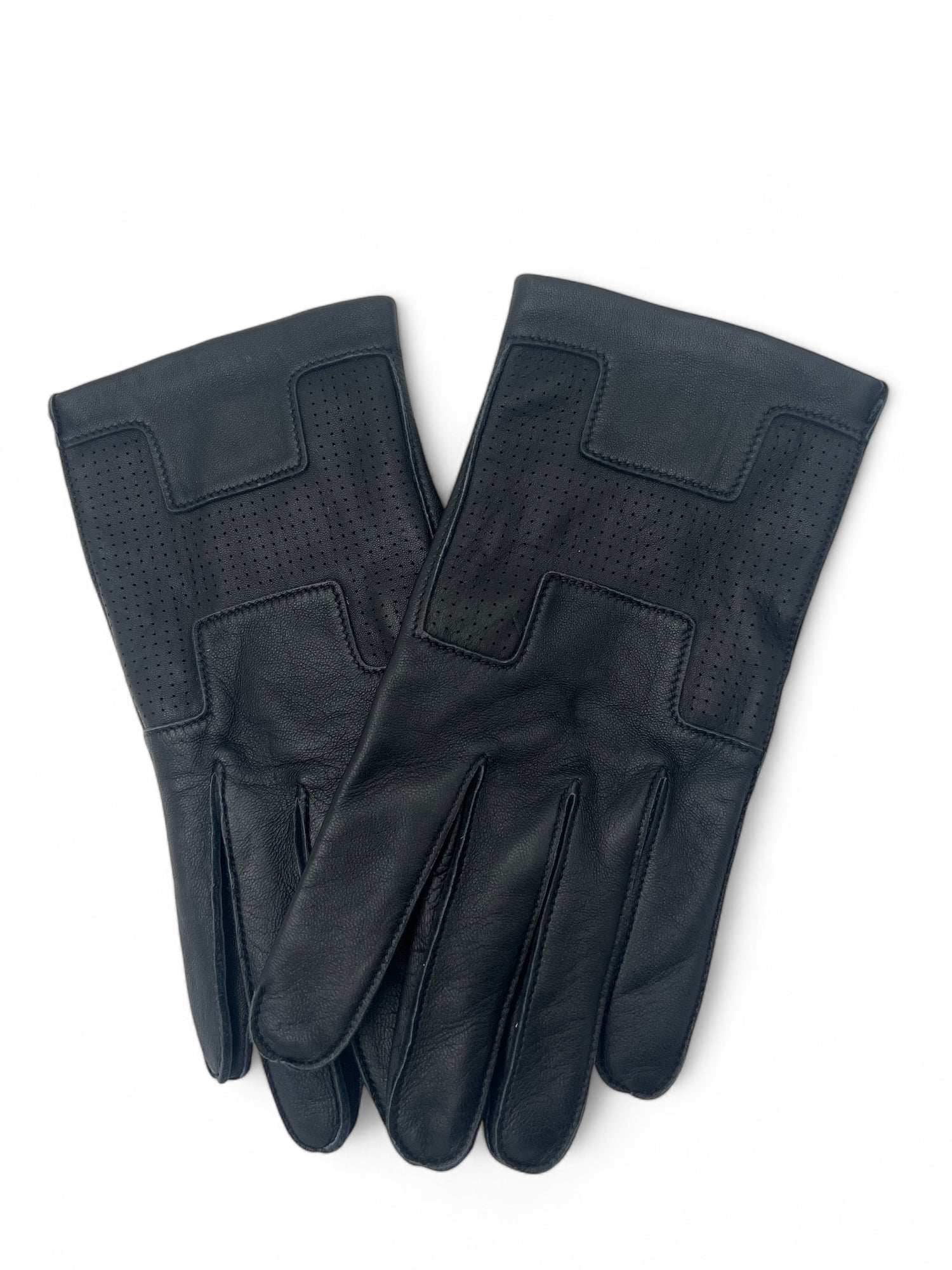 Hermès - Gants en cuir T.8,5