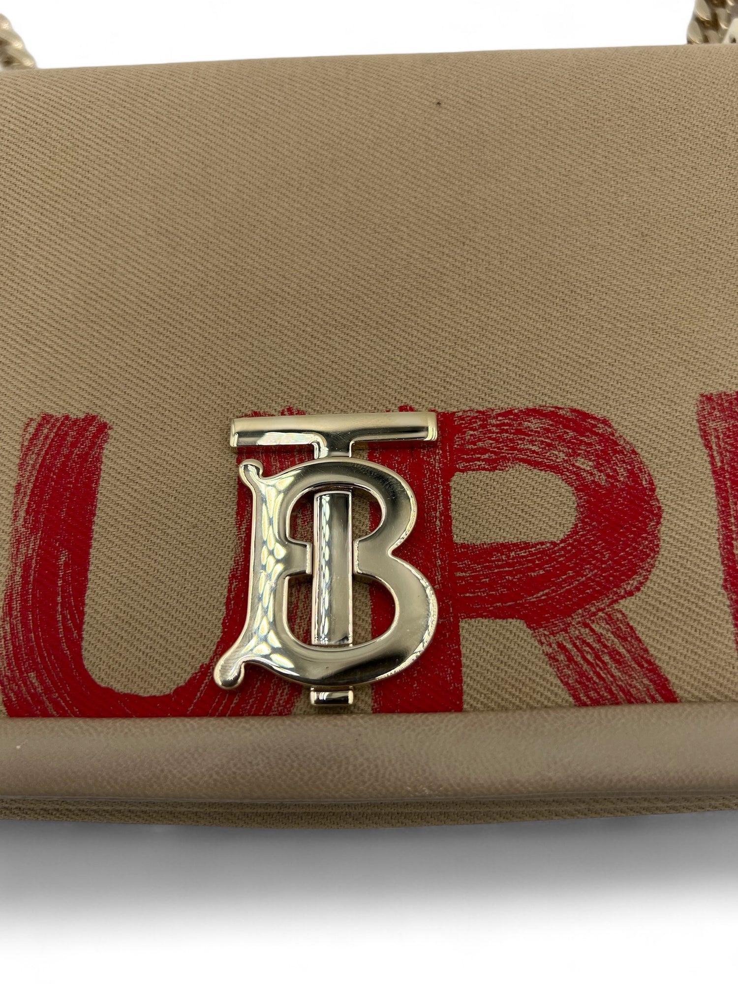 Burberry - Sac Lola Honey Red