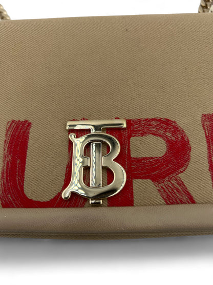 Burberry - Sac Lola Honey Red