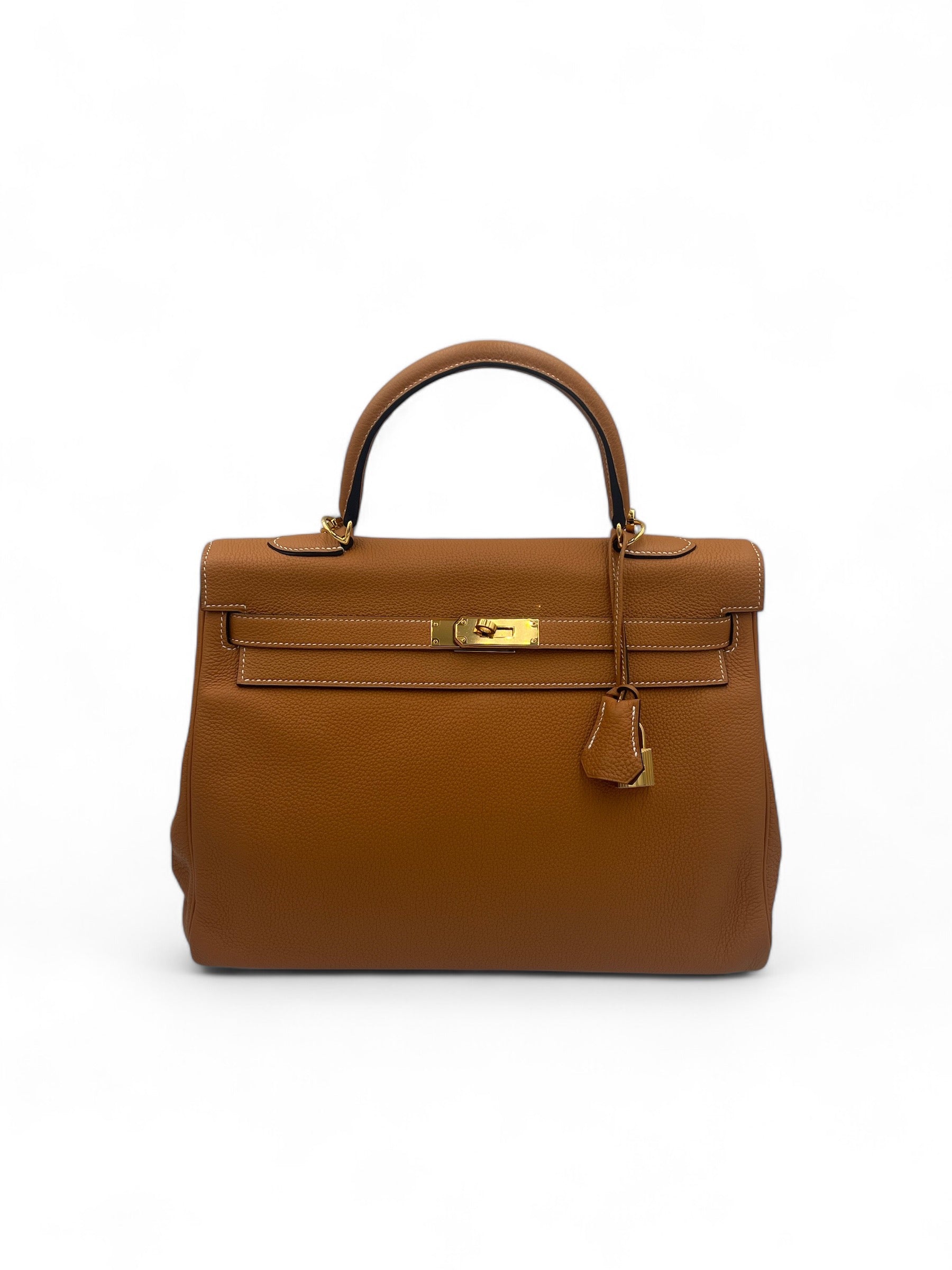 Hermès - Sac Kelly 35 Toffee