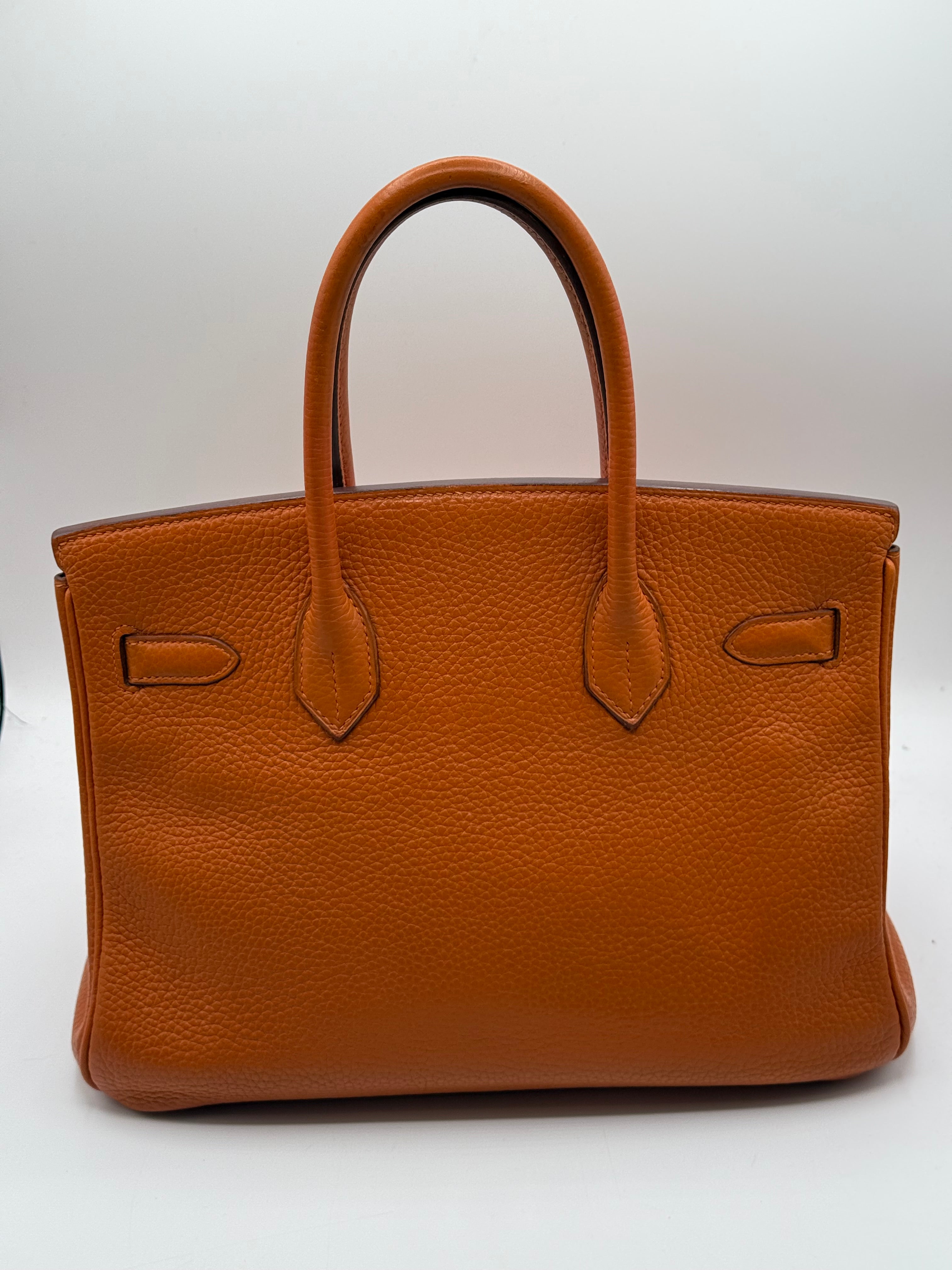 Hermès - Sac Birkin 30 orange