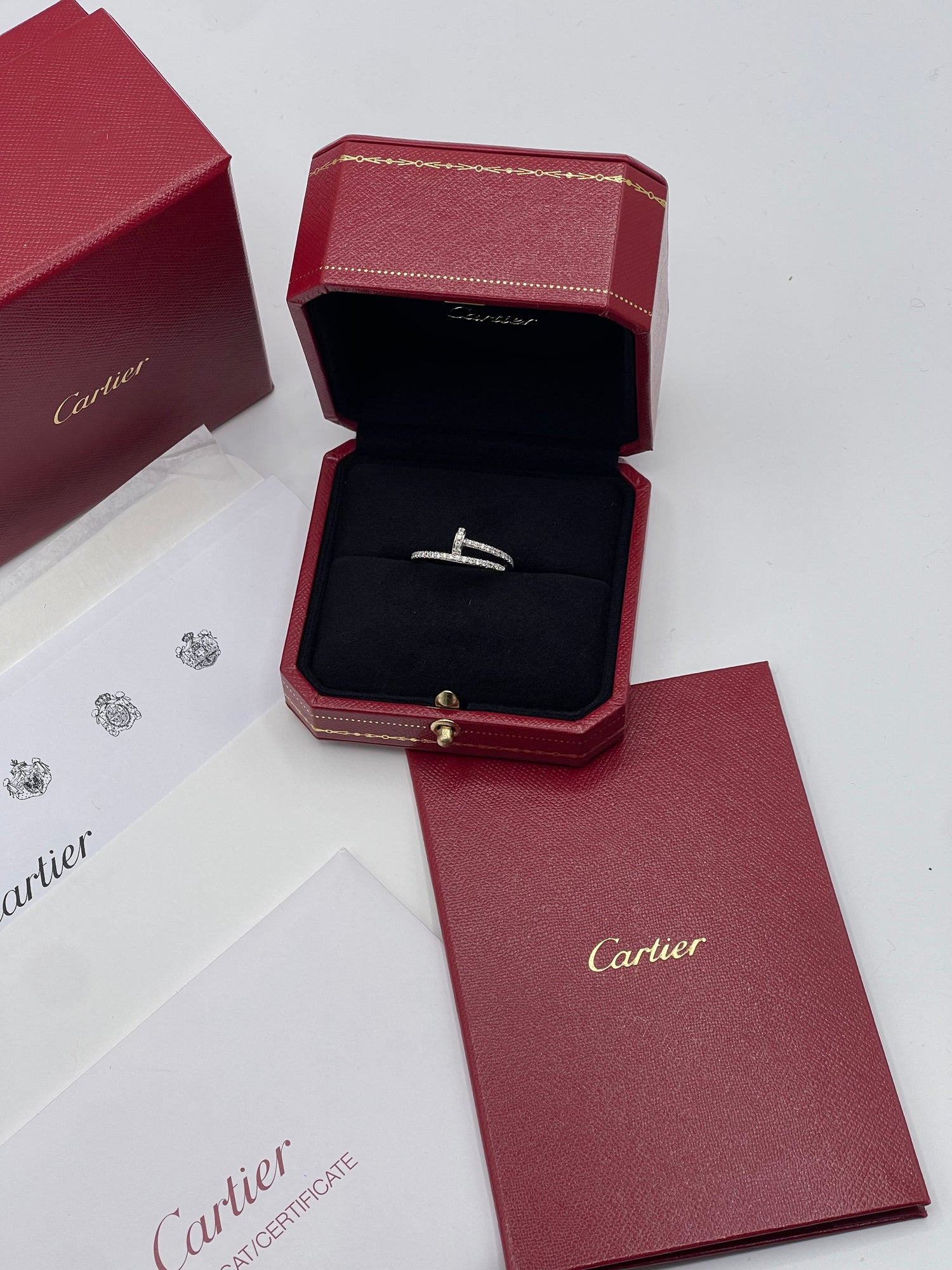 Cartier - Bague Juste un clou PM diamants