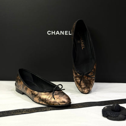 Chanel - Ballerines classiques T.38