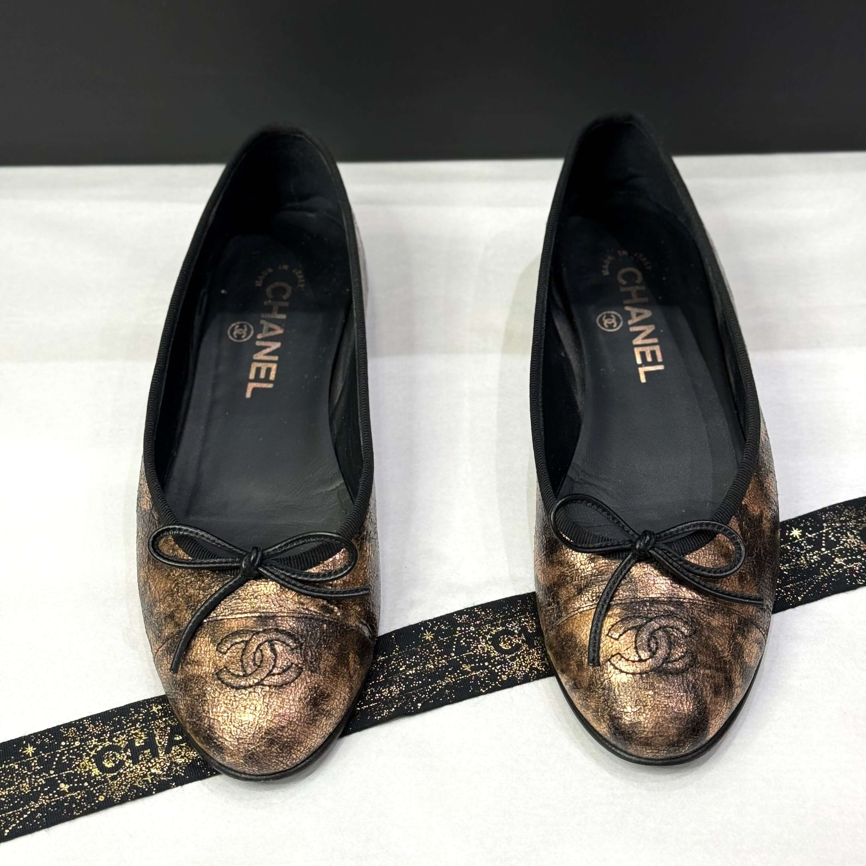 Chanel - Ballerines classiques T.38