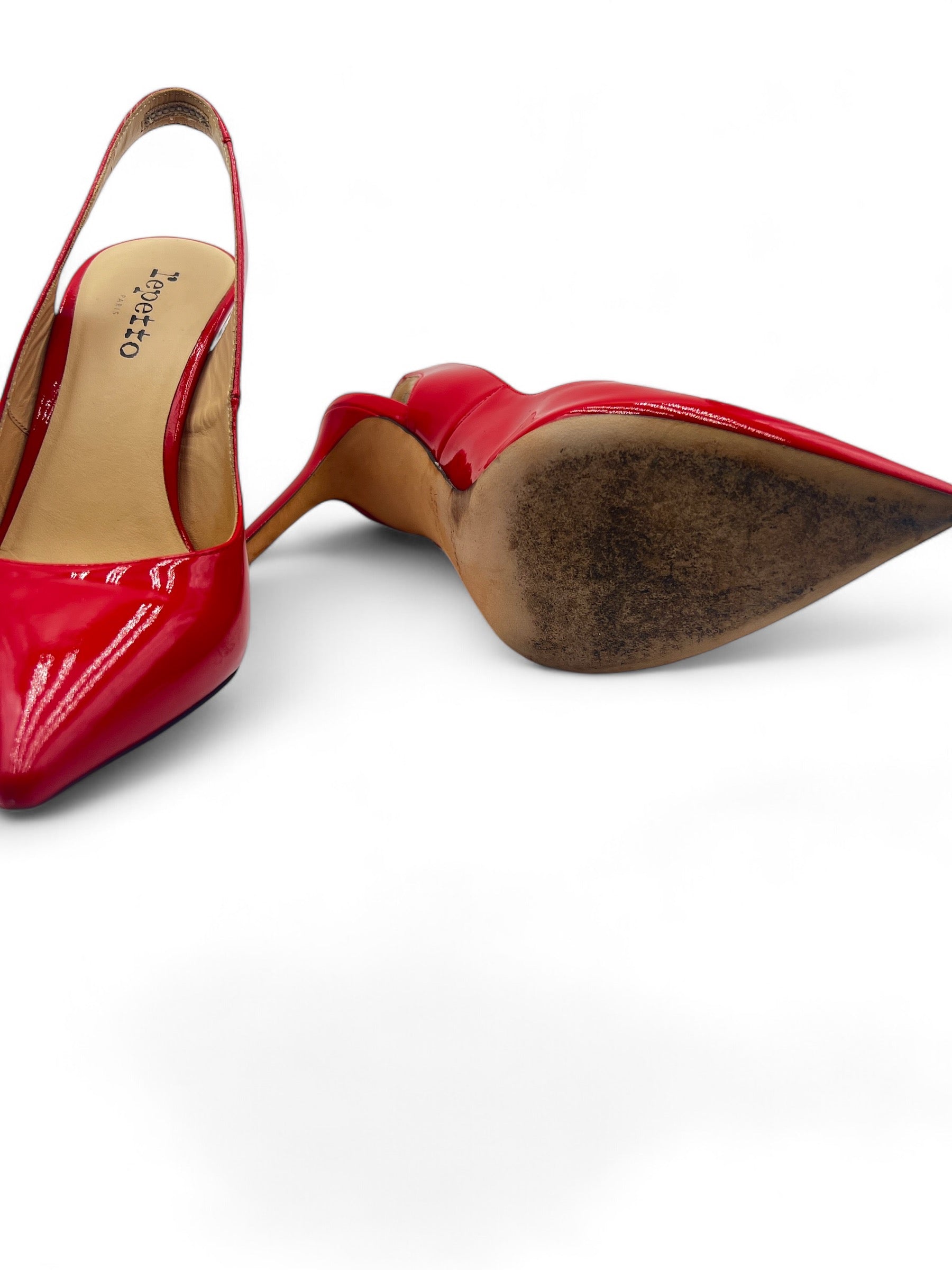 Repetto - Escarpin rouge T.37