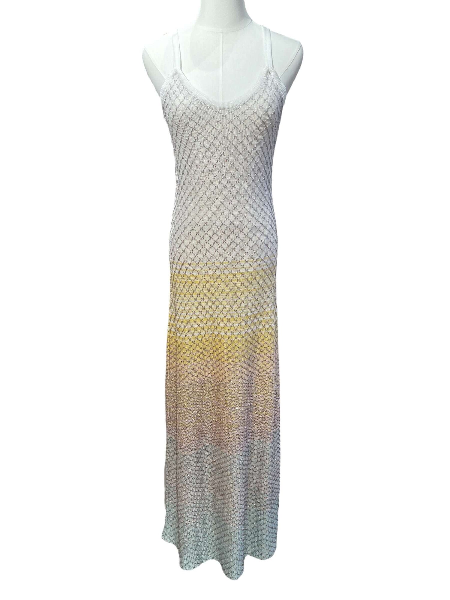 Missoni - Robe longue blanc T42