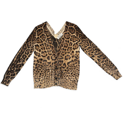 Yves Saint Laurent - Cardigan Leopard TS