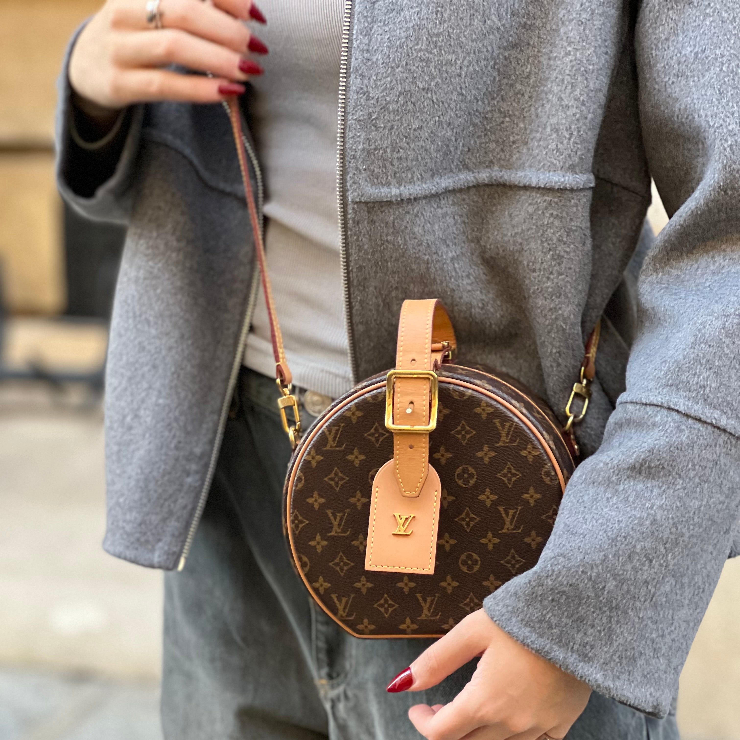 Louis Vuitton - Sac Petite Boîte Chapeau Toile Monogram