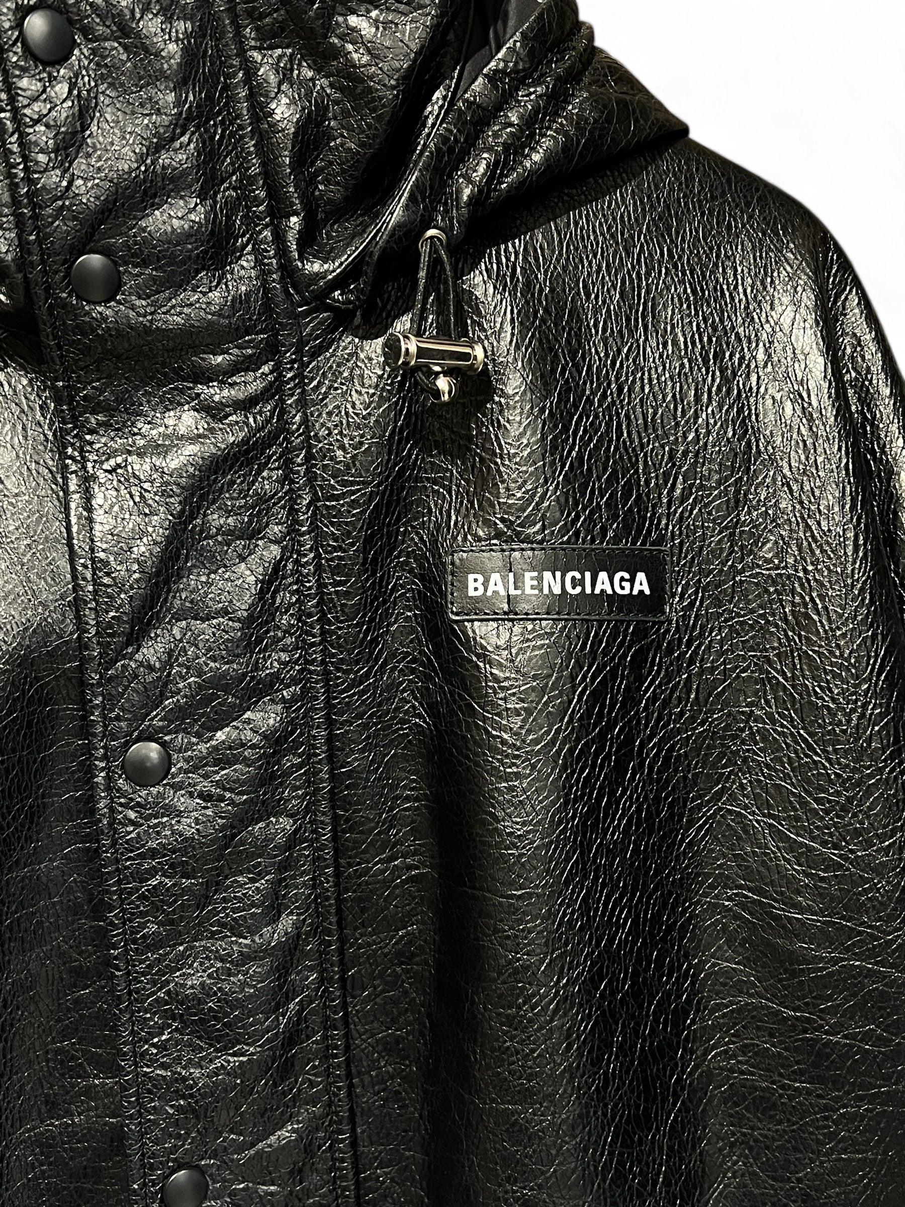 Balenciaga - Veste en cuir