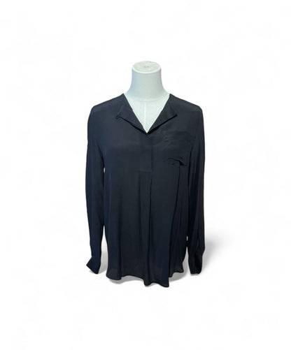 Gerard Darel - Blouse noire en soie T36