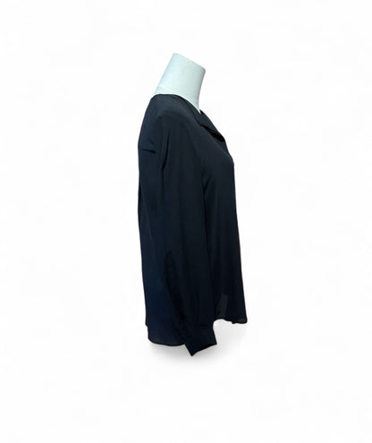 Gerard Darel - Blouse noire en soie T36