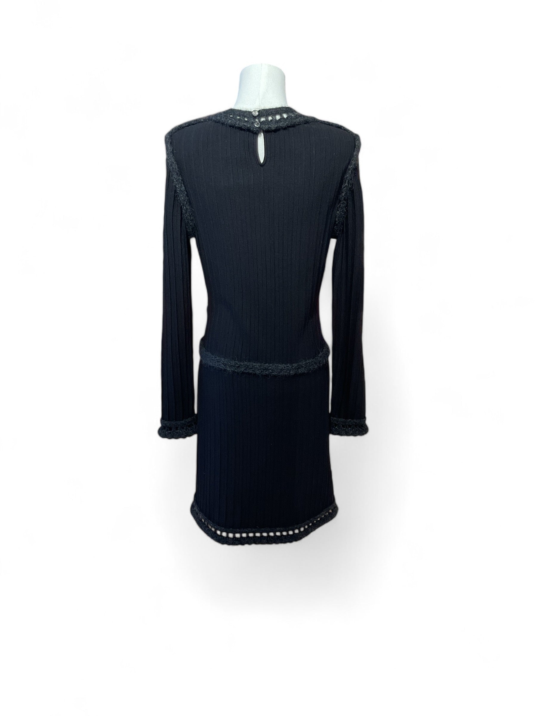 Chanel - Robe en laine T40