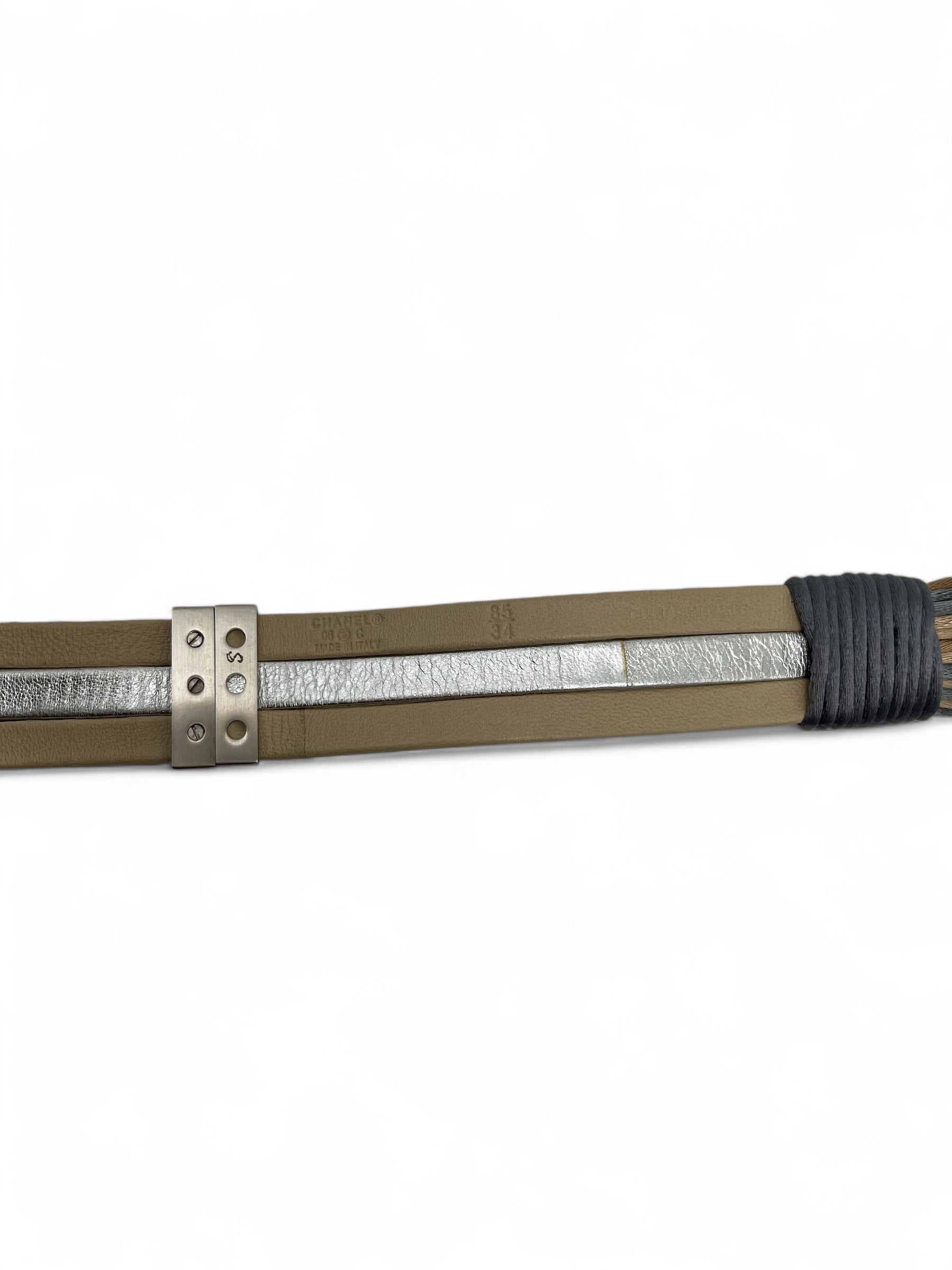 Chanel - Ceinture tressée T85