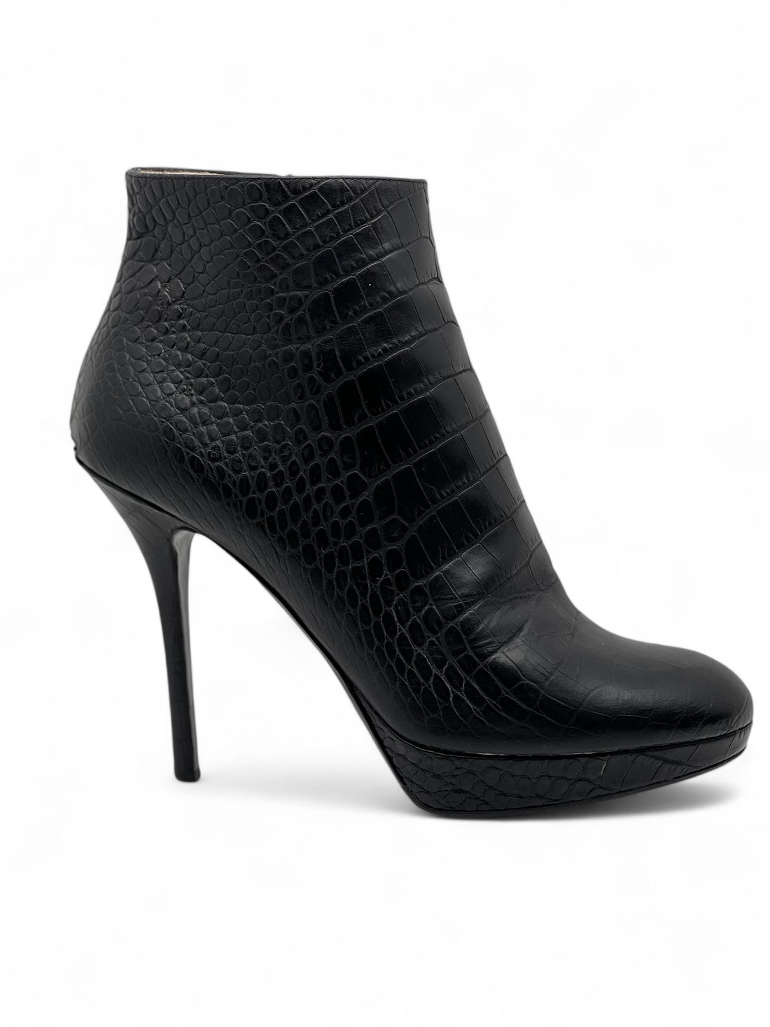 Dior - Botte, Bottines embossees crocodile