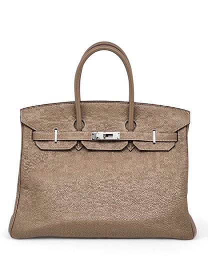 Hermès - Sac Birkin 35 Étoupe Togo