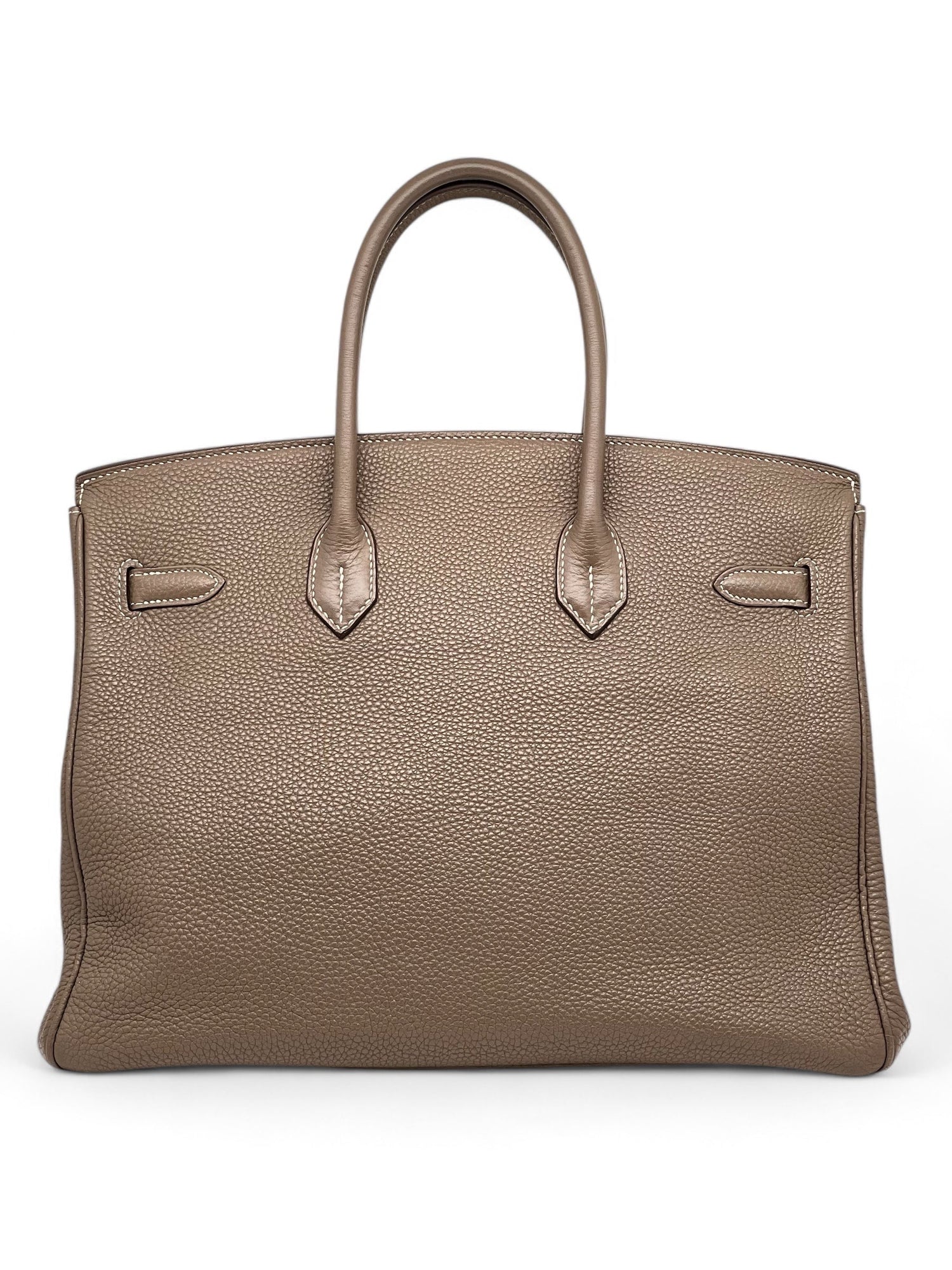 Hermès - Sac Birkin 35 Étoupe Togo