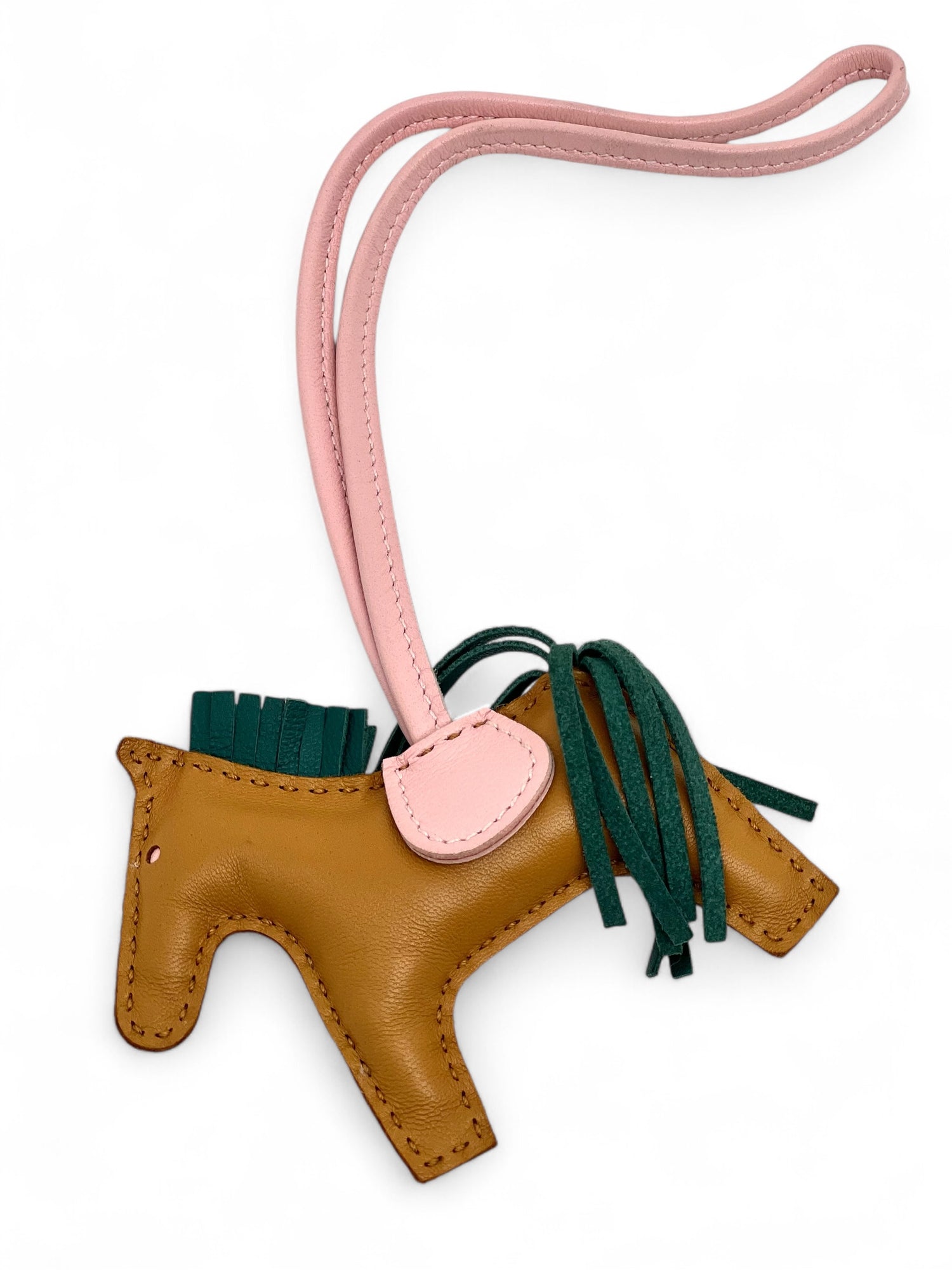 Hermès - Rodéo Rose Camel et Vert