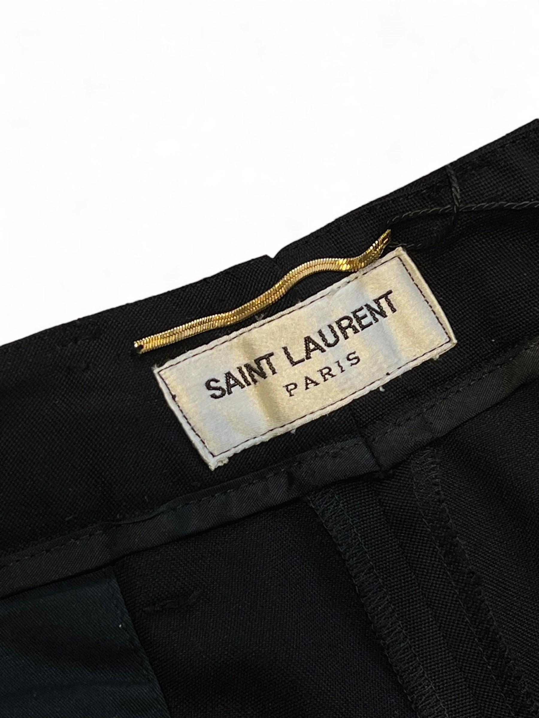 Saint Laurent - Pantalon noir T38