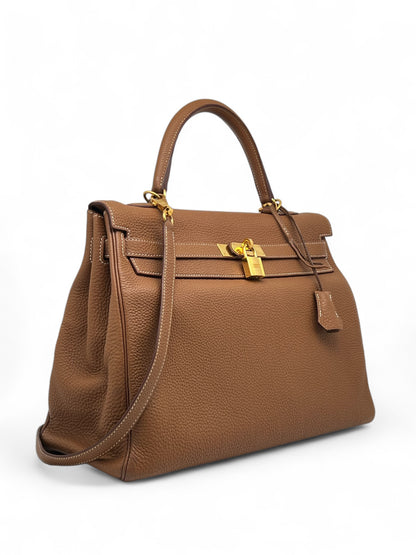 Hermès - Kelly 35 Gold Togo 2011