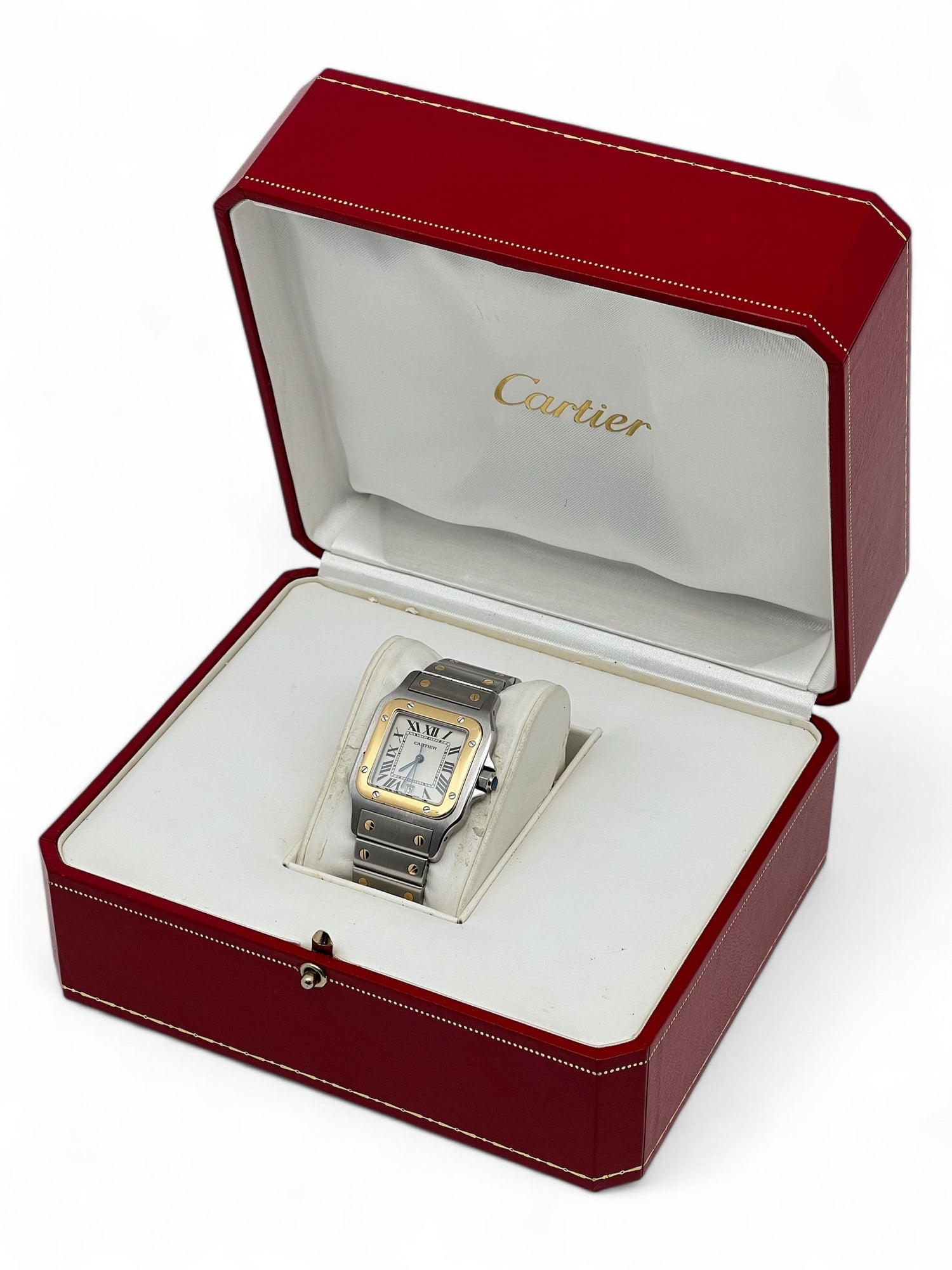 Cartier - Montre Santos Galbée