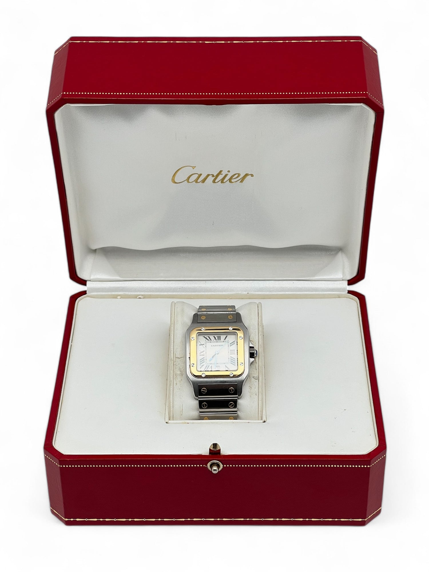 Cartier - Montre Santos Galbée