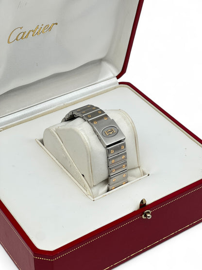 Cartier - Montre Santos Galbée