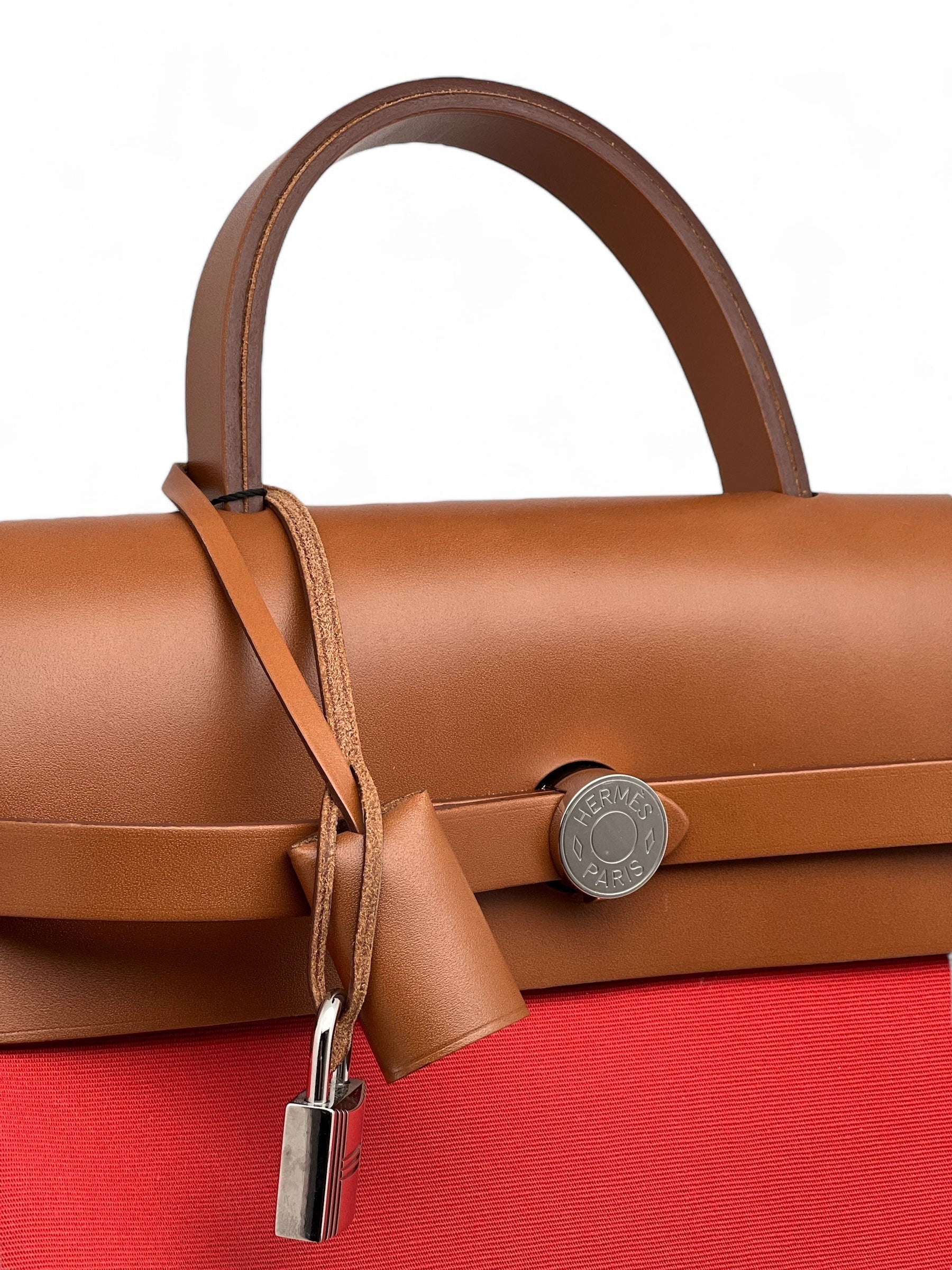 Hermès - Sac Herbag à dos Zip Retourné Tilt