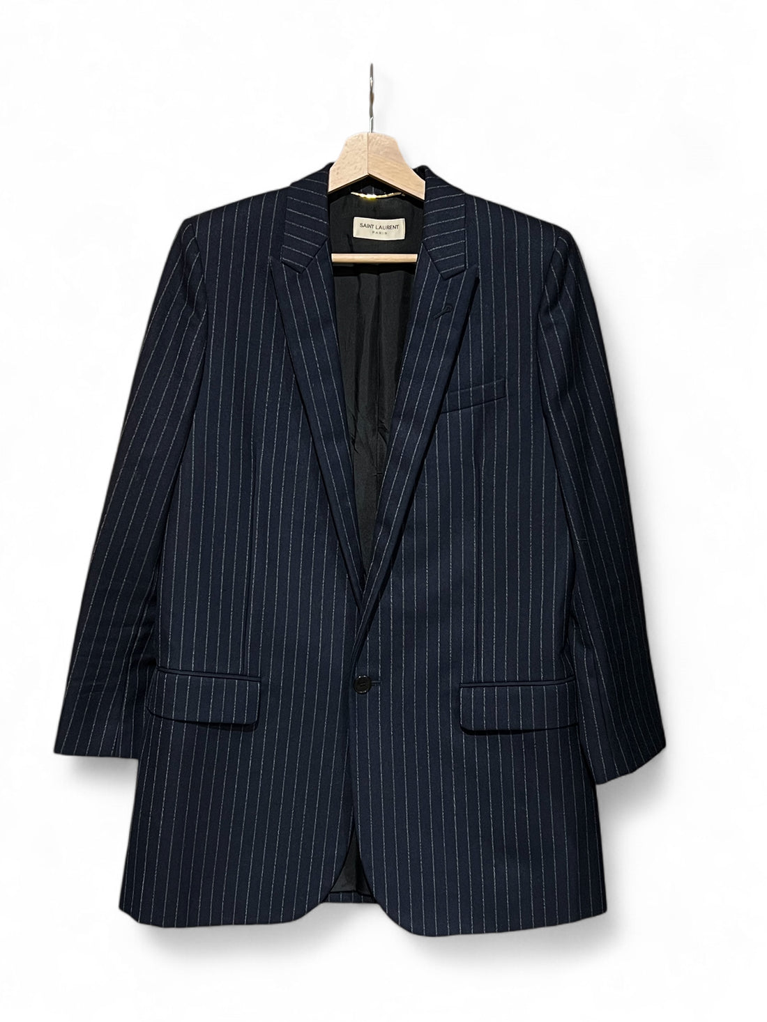 Saint Laurent - Blazer en laine rayé T36