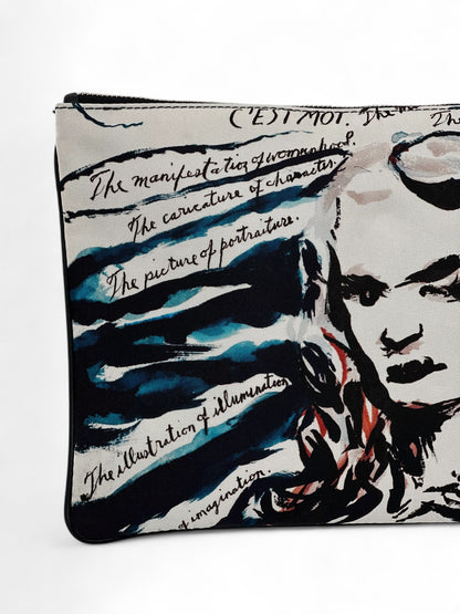 Dior x Raymond Pettibon- Pochette