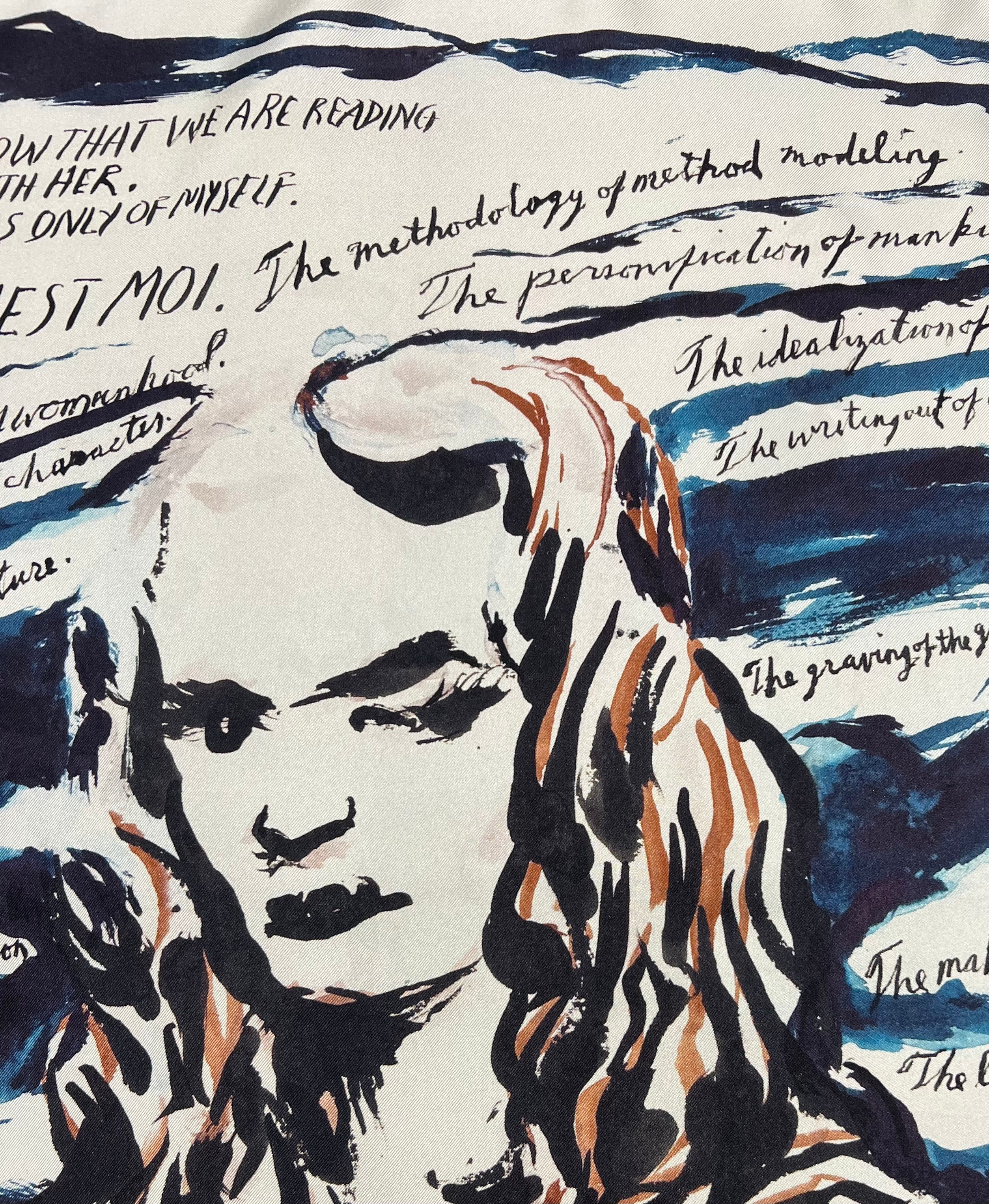 Dior x Raymond Pettibon- Carré 45