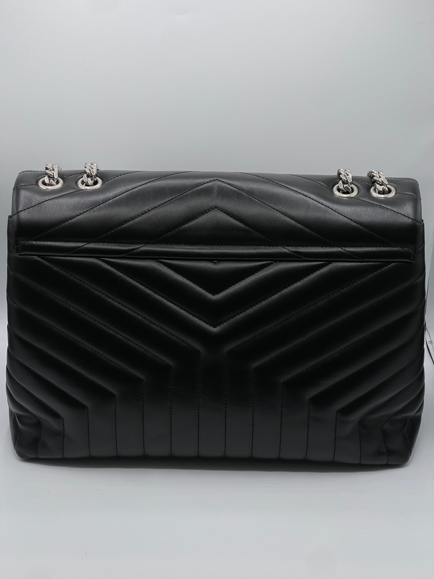 Saint Laurent - Sac Maxi Loulou noir