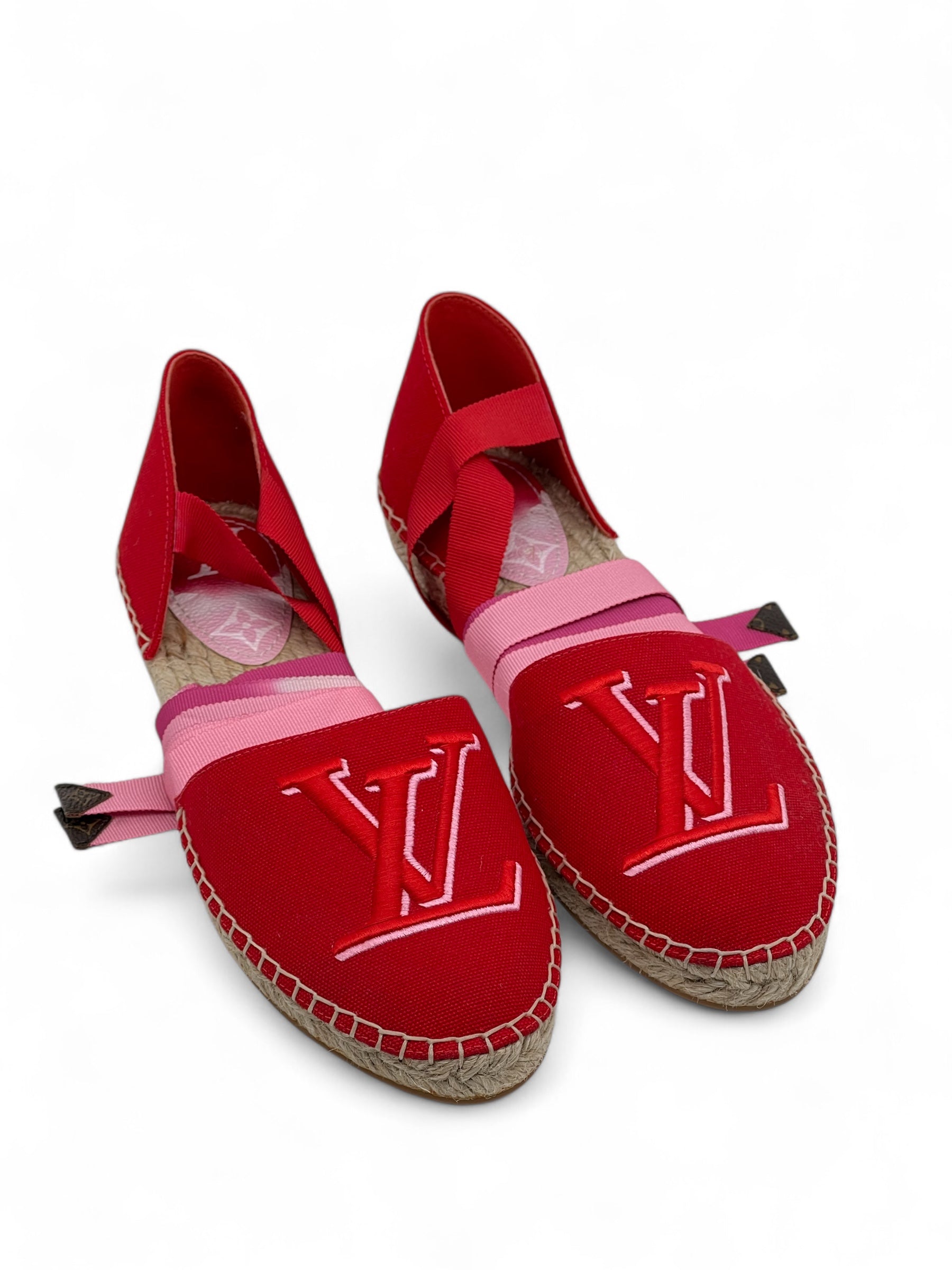 Louis Vuitton - Espadrilles Rouge T38