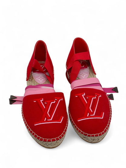 Louis Vuitton - Espadrilles Rouge T38