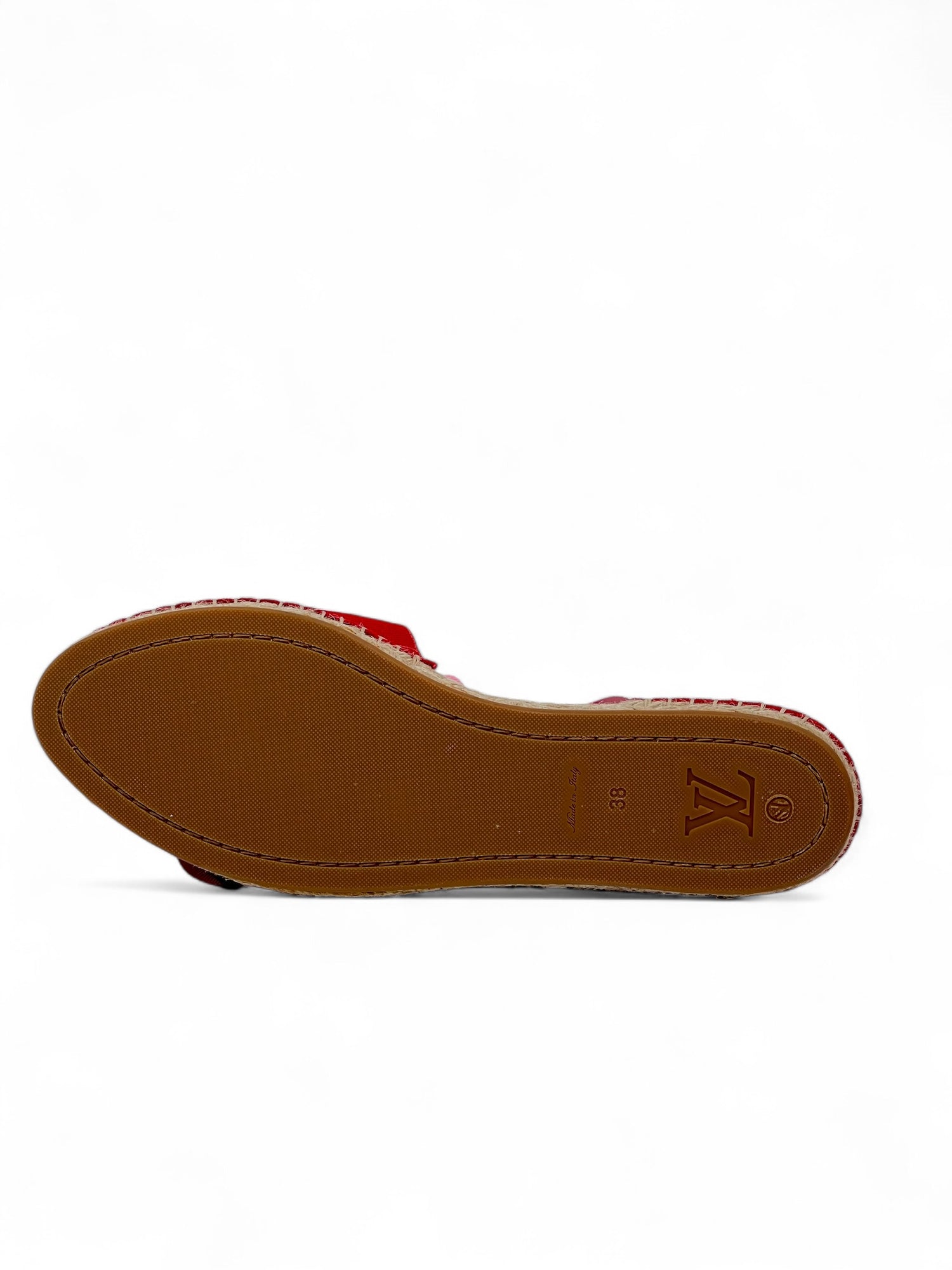 Louis Vuitton - Espadrilles Rouge T38