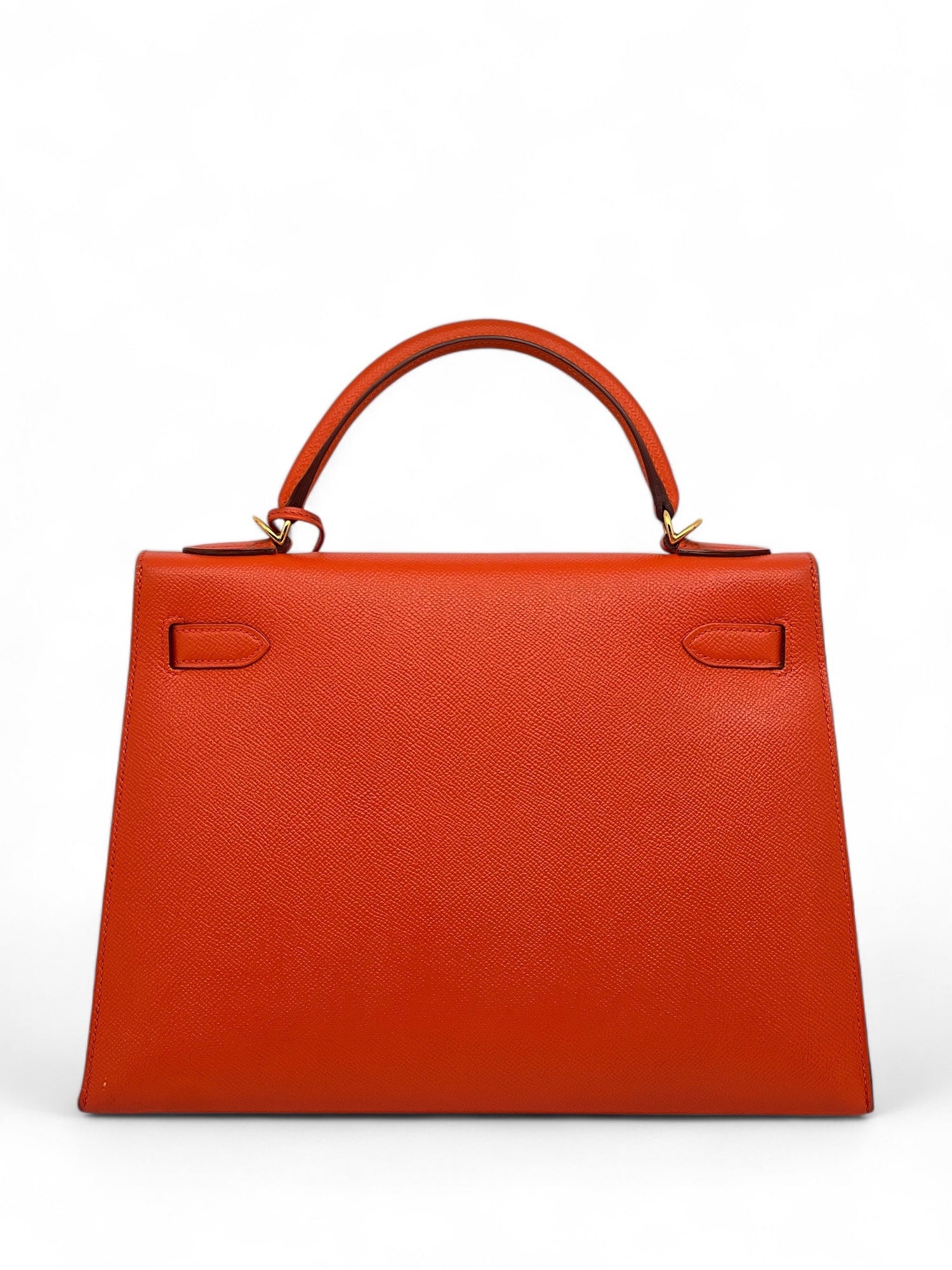 Hermès - Sac Kelly 32 Epsom Orange