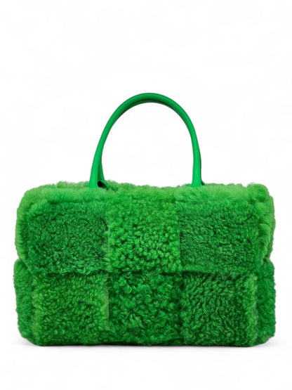 Bottega Veneta - Sac en laine verte