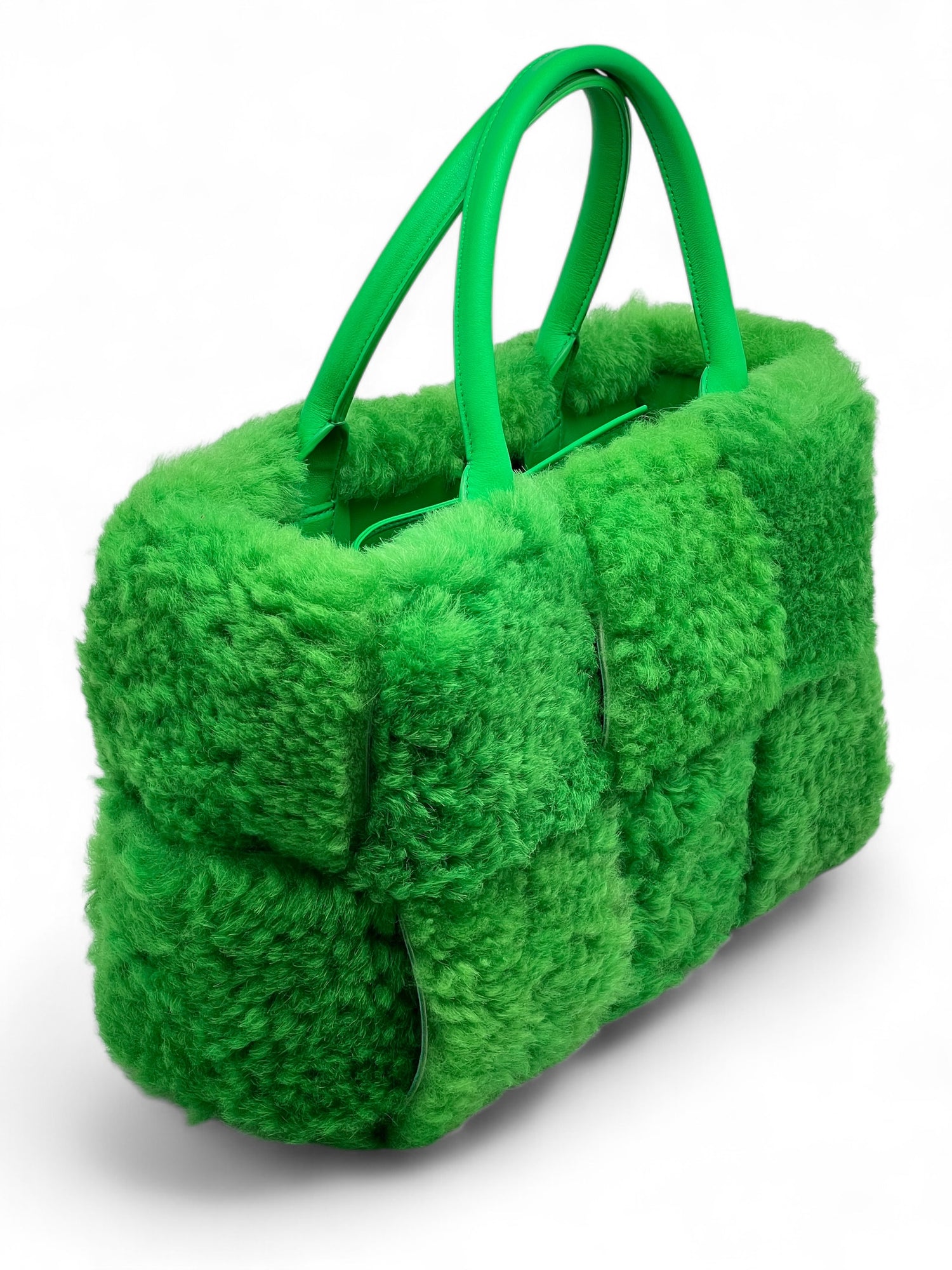 Bottega Veneta - Sac en laine verte