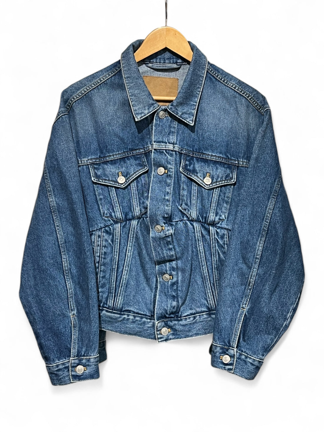 Balenciaga - Veste en jean oversize T34