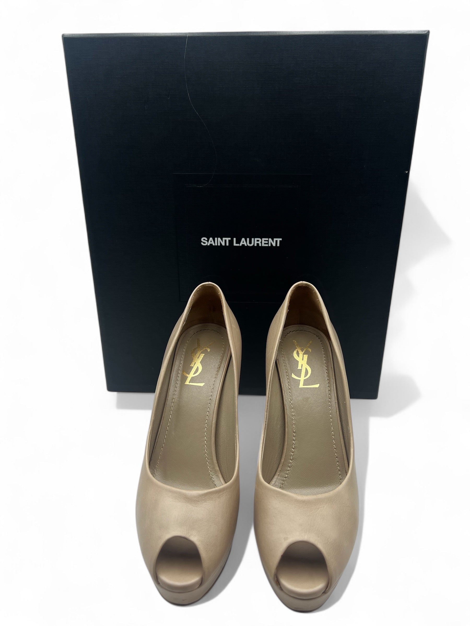 Yves Saint Laurent - Escarpin beige T37,5