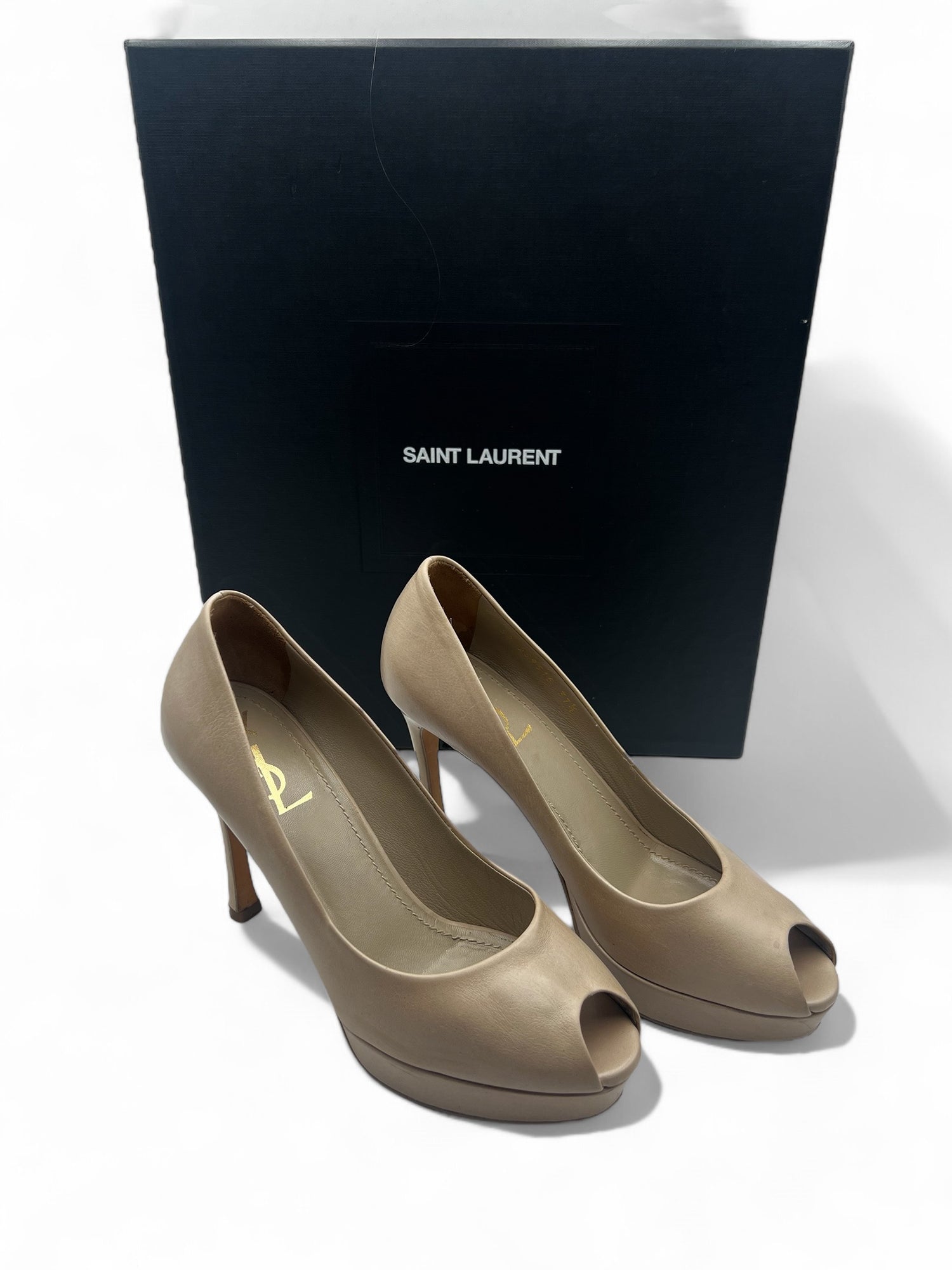 Yves Saint Laurent - Escarpin beige T37,5