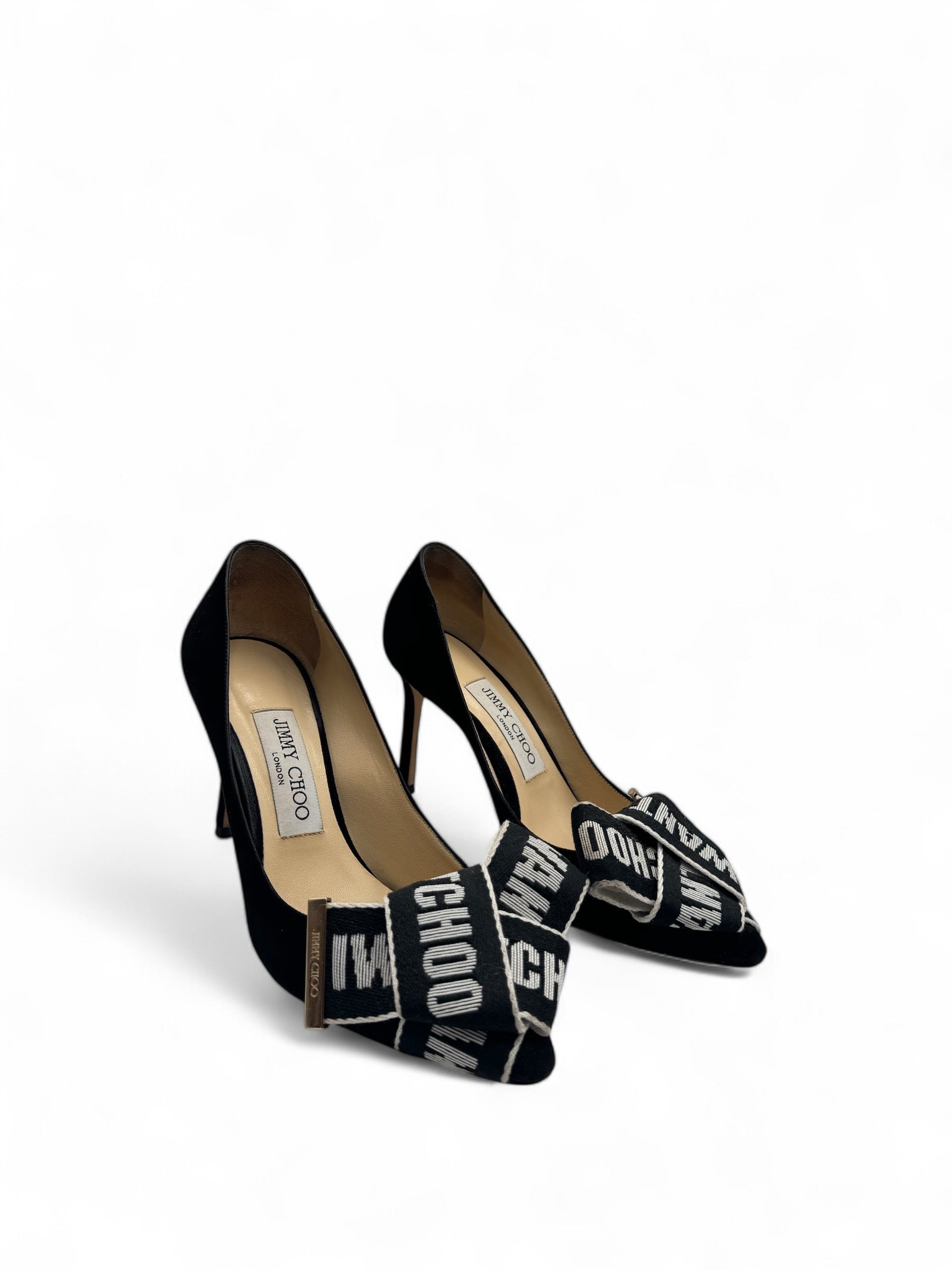 Jimmy Choo - Escarpin noir nœud