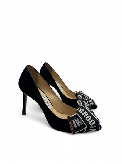 Jimmy Choo - Escarpin noir nœud