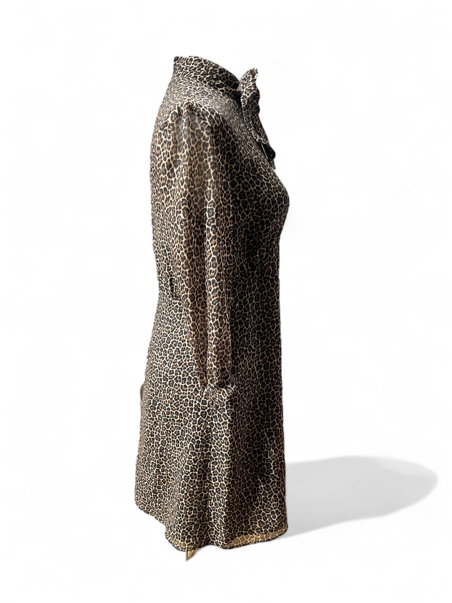 Saint Laurent - Robe leopard TS