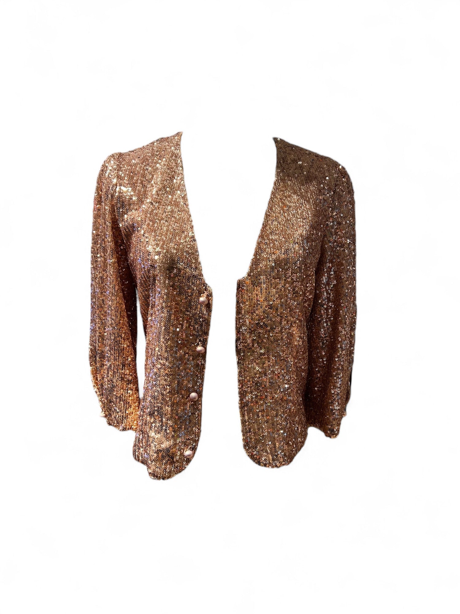 Maje - Veste en sequins T36