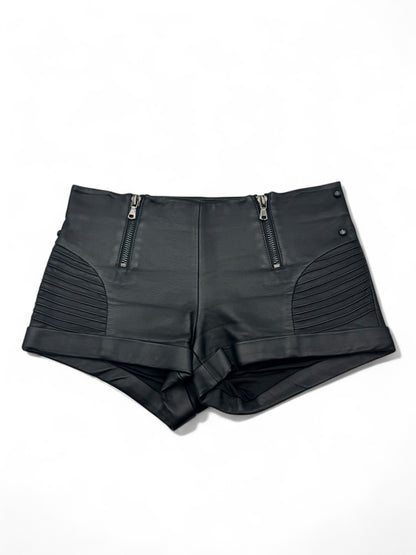 Balmain - Short en cuir T36