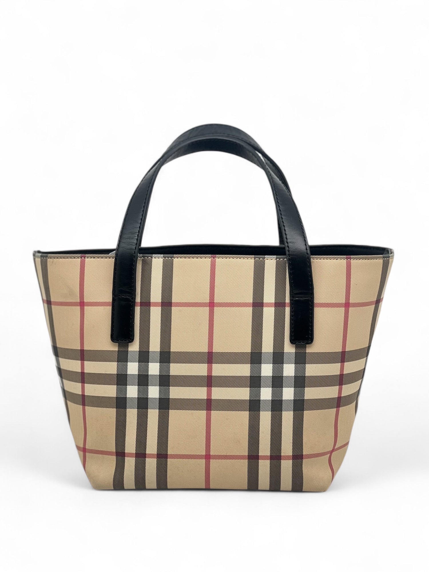 Burberry - Sac à main en toile