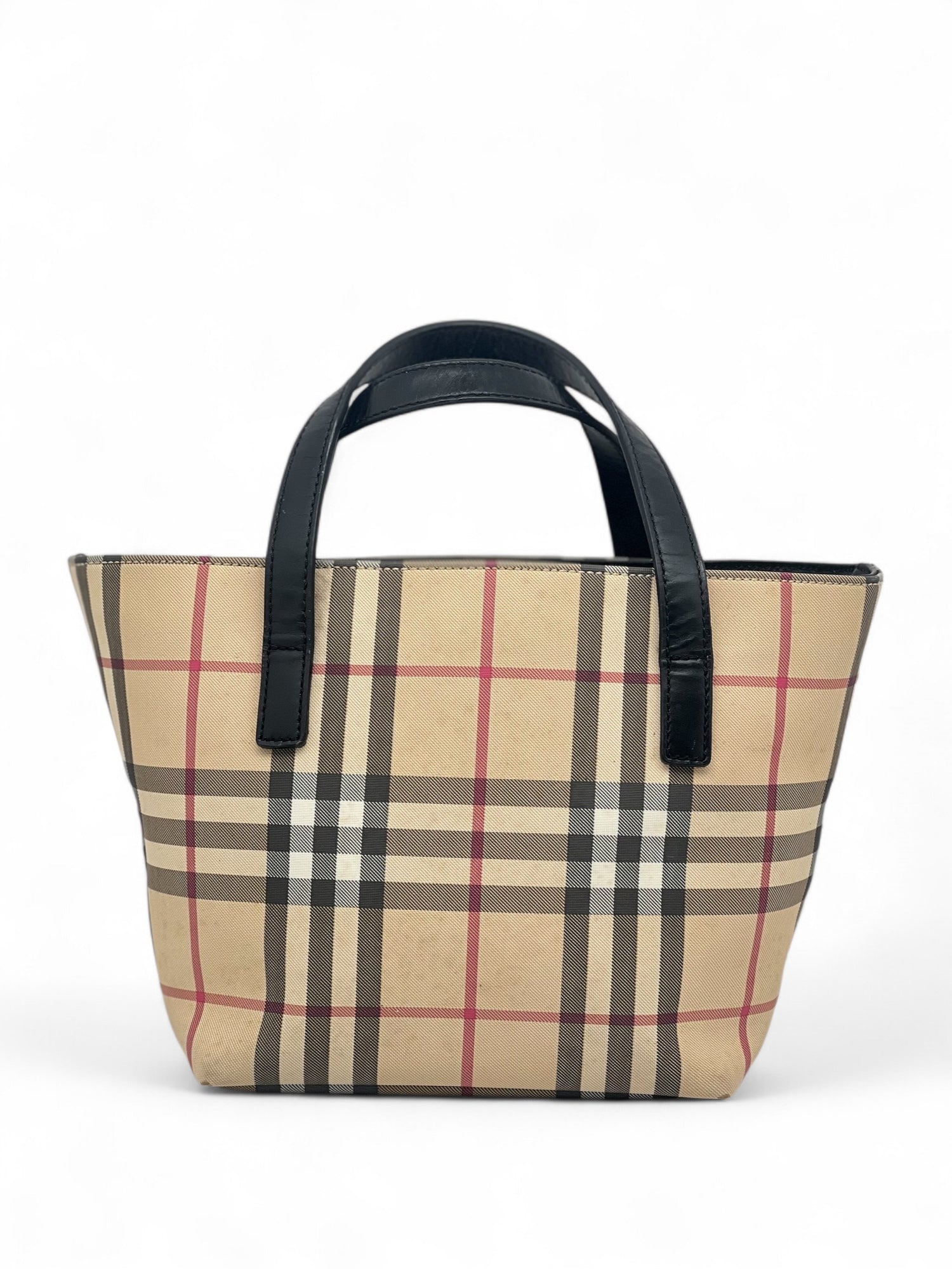 Burberry - Sac à main en toile