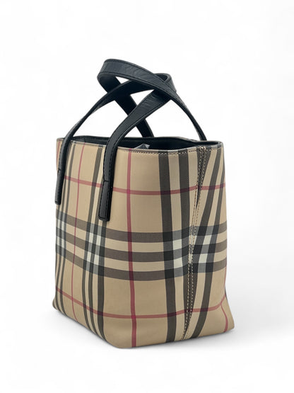 Burberry - Sac à main en toile