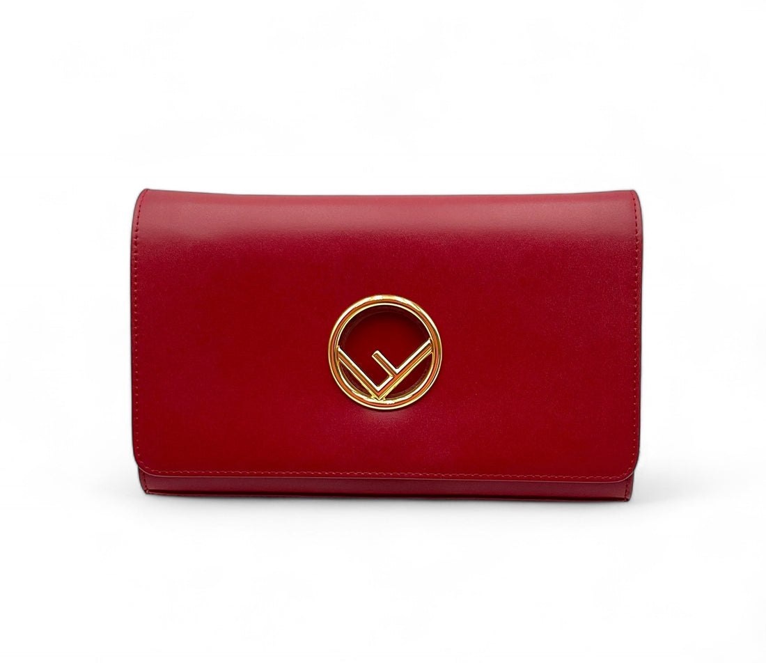 Fendi - Sac Pochette rouge