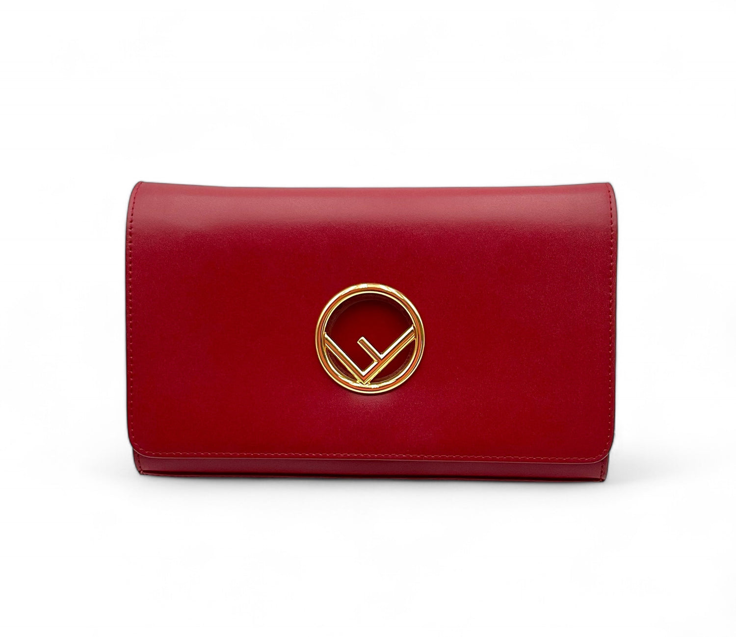 Fendi - Sac Pochette rouge